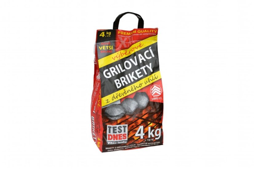 Grilovací brikety Premium Quality - 4 kg