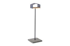 Stojan pod kŕmidlo s betónovou doskou – KOVÁČSKY ANTRACIT