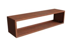 Modulový systém FLEXORA 400 × 1600 mm – dřevník, lavice a květináč