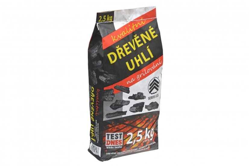 Dřevěné uhlí - 2,5 kg