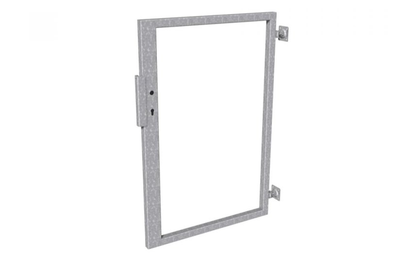 Vstupná brána š. 105 x v. 120 cm - Protikus zámku (na stĺpik):: ✔ Protikus standard