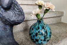 Váza oceánová modrá