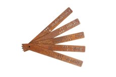 Cortenové menovky – bylinky