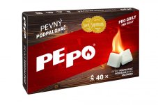 Pevný podpalovač PE-PO