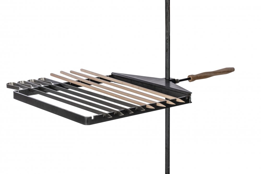 Gril na šašlik, špízy a ryby - 50 cm