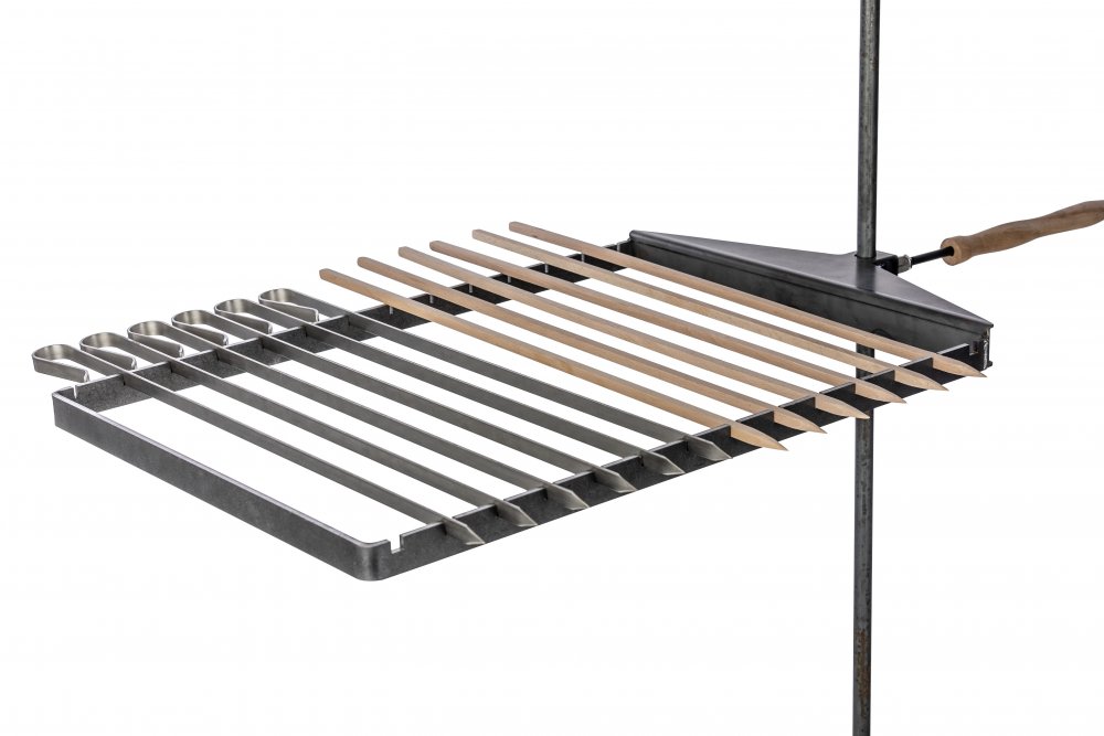 Gril na šašlik, špízy a ryby - 70 cm